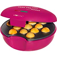 Clatronic CPM 3529 Máquina de hacer cake pops- placa antiadherente- 900 W- Plástico- Morado